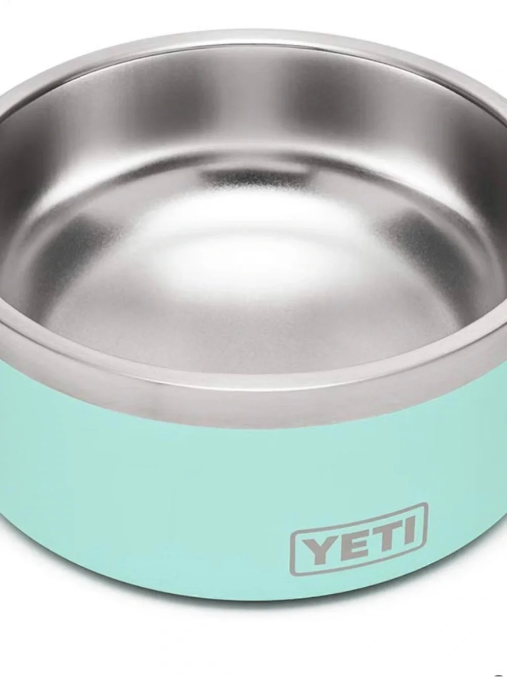Yeti Boomer Stainless Steel Dog Bowl in Seafoam Green
